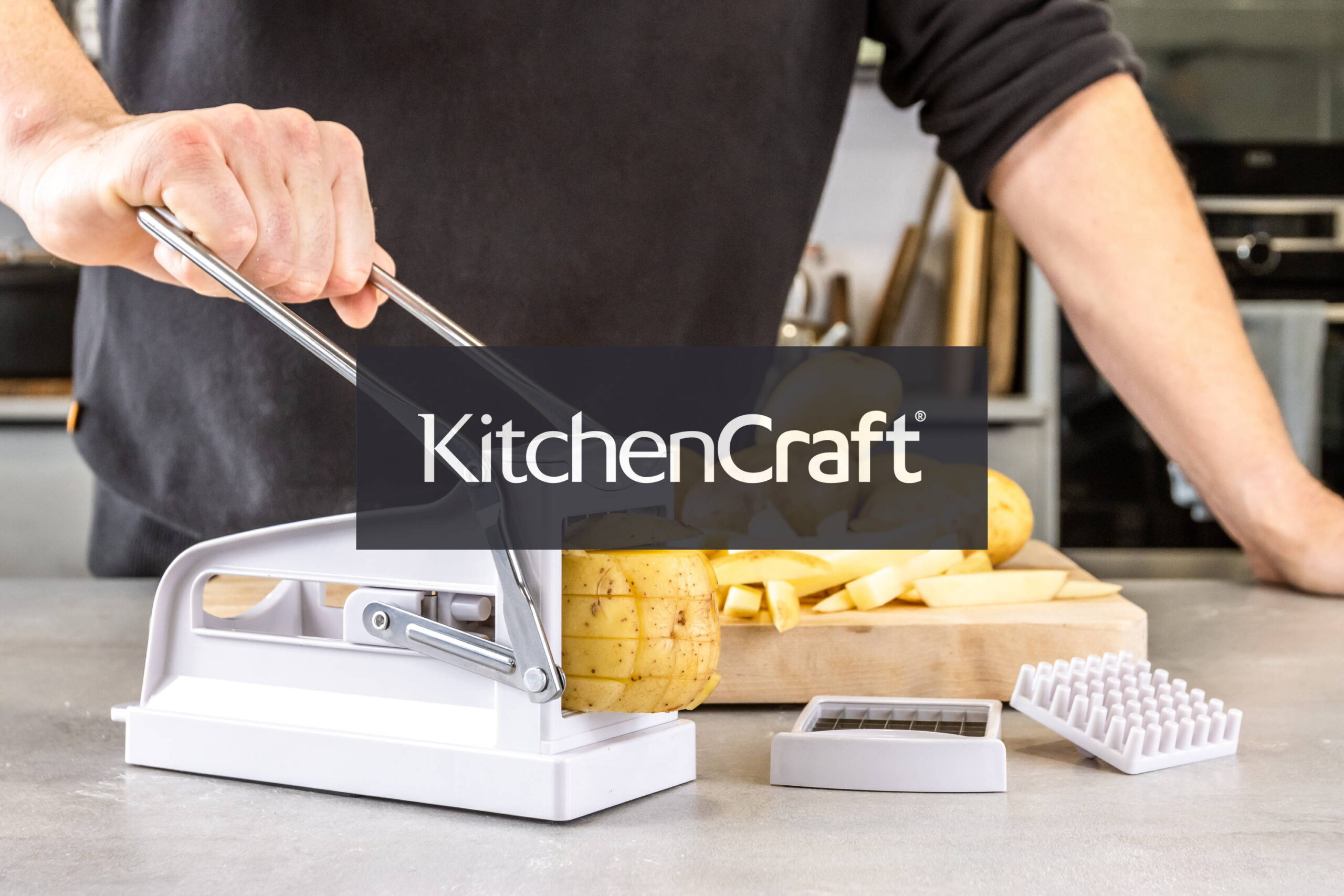 A web banner of the new KitchenCraft page